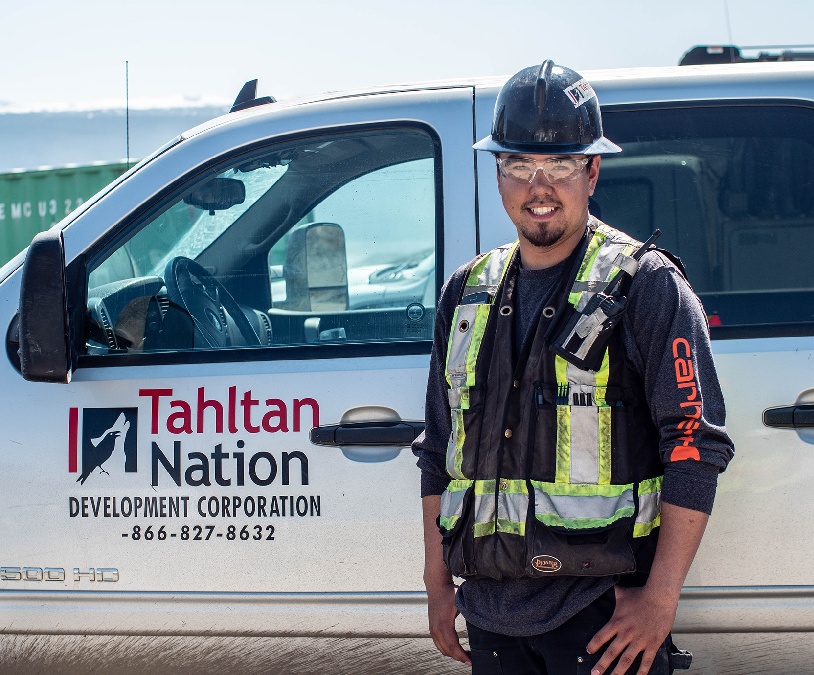 Red Chris employee and Tahltan vehicle